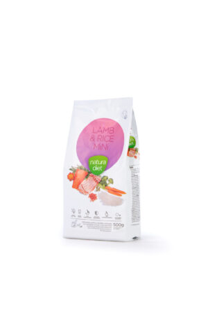 Natura Diet LAMB & RICE MINI - 3Kg