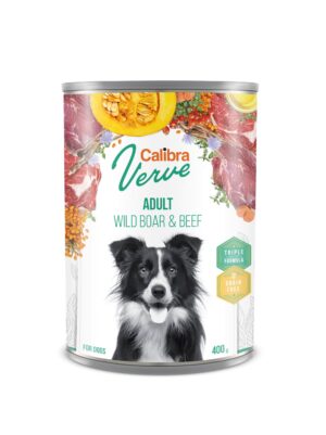 Calibra Dog GF Verve Adult Jabalí Y Ternera - 400g