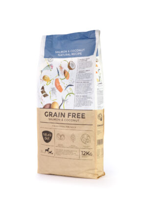 Natura Diet GRAIN FREE SALMON & COCONUT - 12Kg