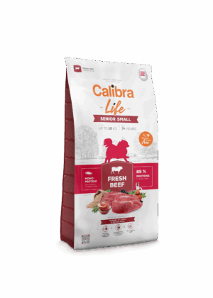 Calibra Dog Life Senior Small Fresh Beef - 1,5Kg