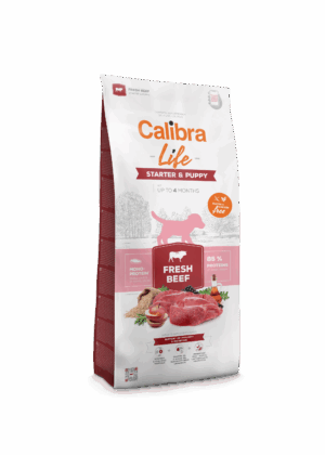 Calibra Dog Life Starter & Puppy Fresh Beef - 2,5Kg