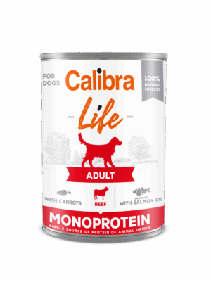 Calibra Dog Life Adult Ternera Con Zanahorias  - 400g