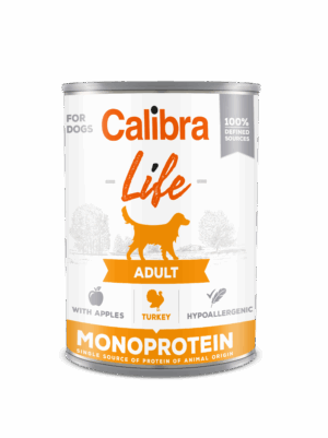 Calibra Dog Life Adult Pavo Con Manzanas  - 400g