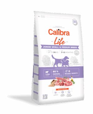 Calibra Dog Life Junior Small&Medium Breed Lamb - 12Kg