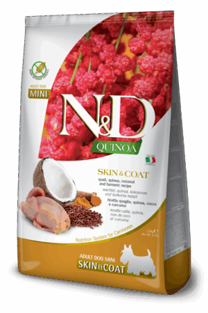 N&D Quinoa Skin Coat Mini Codorniz