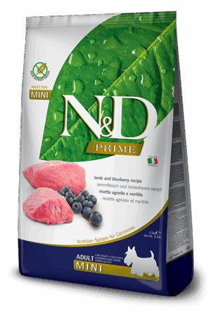 N&D Prime Mini Cordero y Arandanos