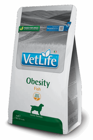 VET LIFE DOG OBESITY FISH - 2Kg