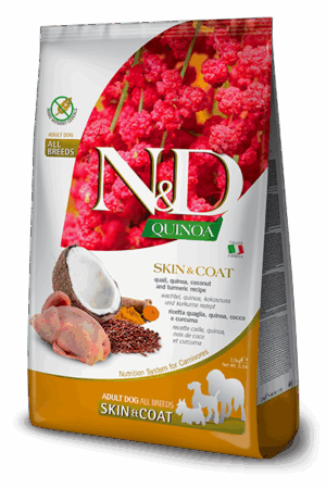 N&D Quinoa Skin Coat Codorniz