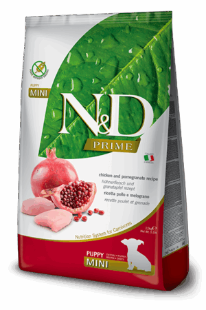 N&D Prime Puppy Mini Pollo y Granada