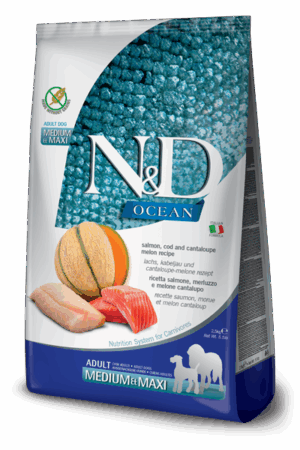 N&D Ocean Salmon y Bacalao