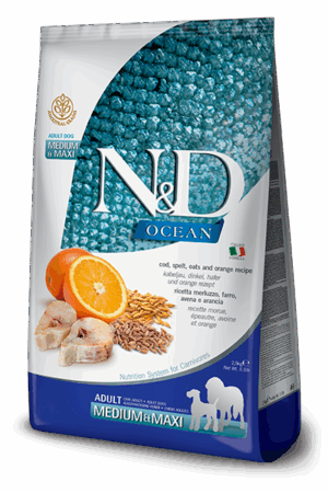 N&D Ocean Bacalao Espelta & Avena