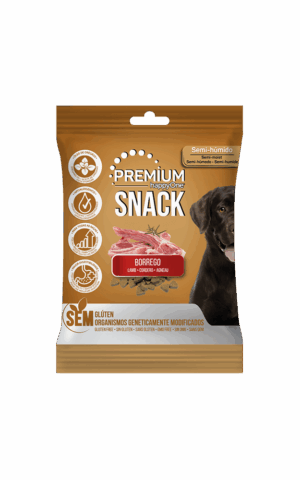 Snack Semi-húmedo Premium Cordero