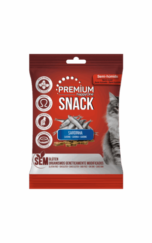 Snack Semi-húmedo Premium de Sardina