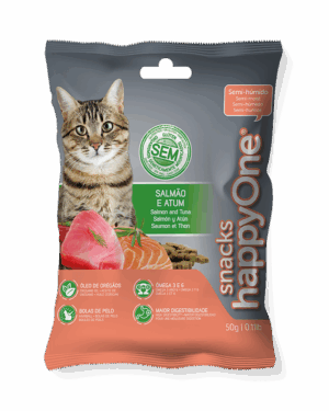 Snack semi-húmedo Salmón y Atún - 50g