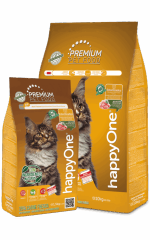 Happy One Premium Gato Esterilizado - Carne Fresca - 10Kg